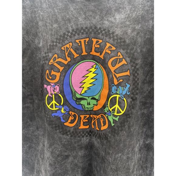Grateful Dead Steal Your Face Peace Bears 2023 Black Tie Die Large - Picture 2 of 7